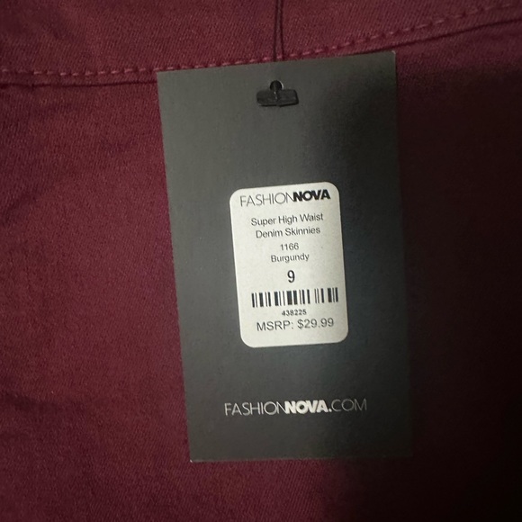 Super High Waist Denim Skinnies - Picture 5 of 5